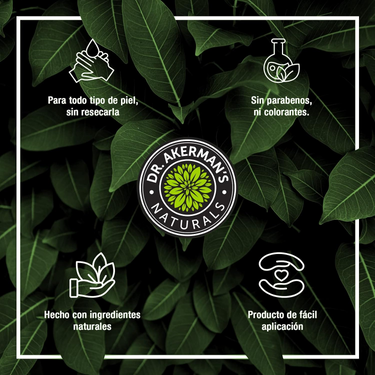 Gel Limpiador Facial Dr. Akerman´s